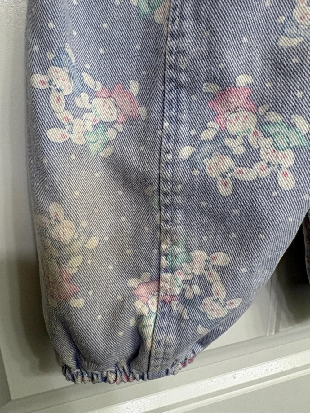 Vintage OshKosh B'gosh Lavender Bunny Overalls
